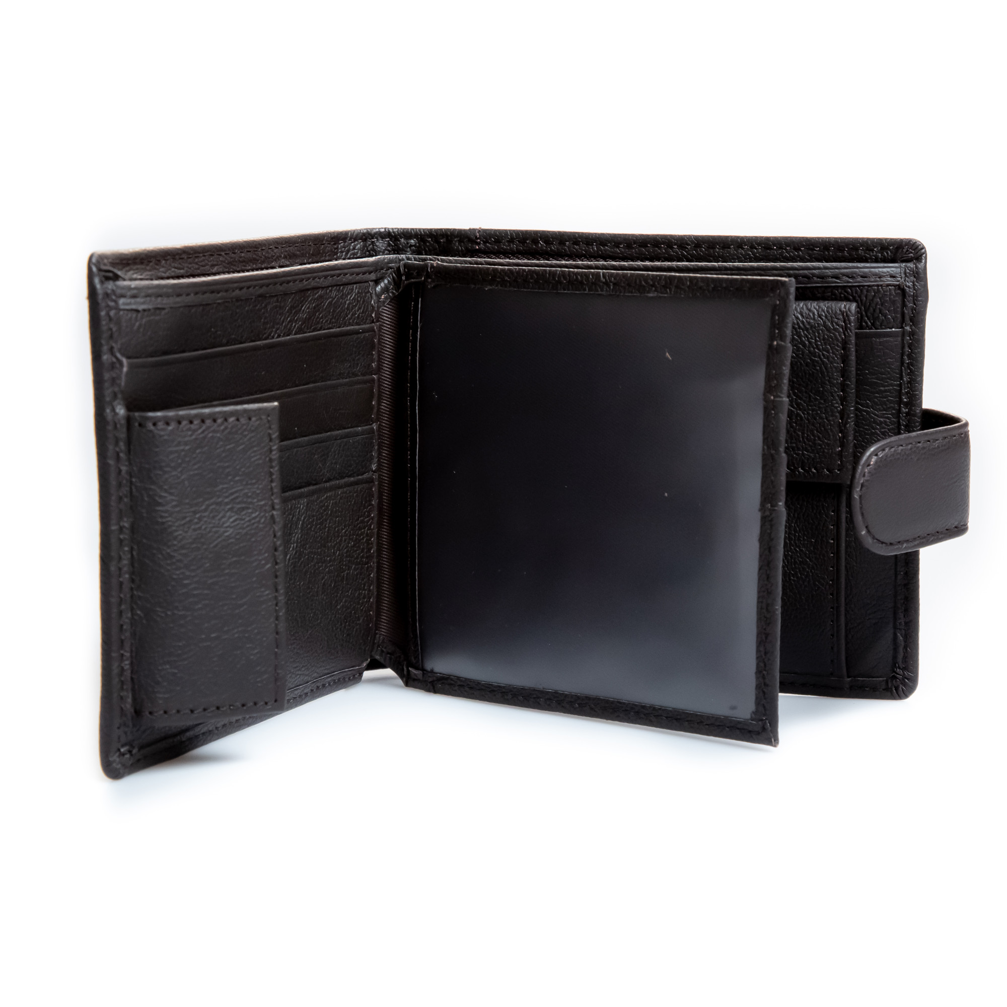 portofel maro din piele