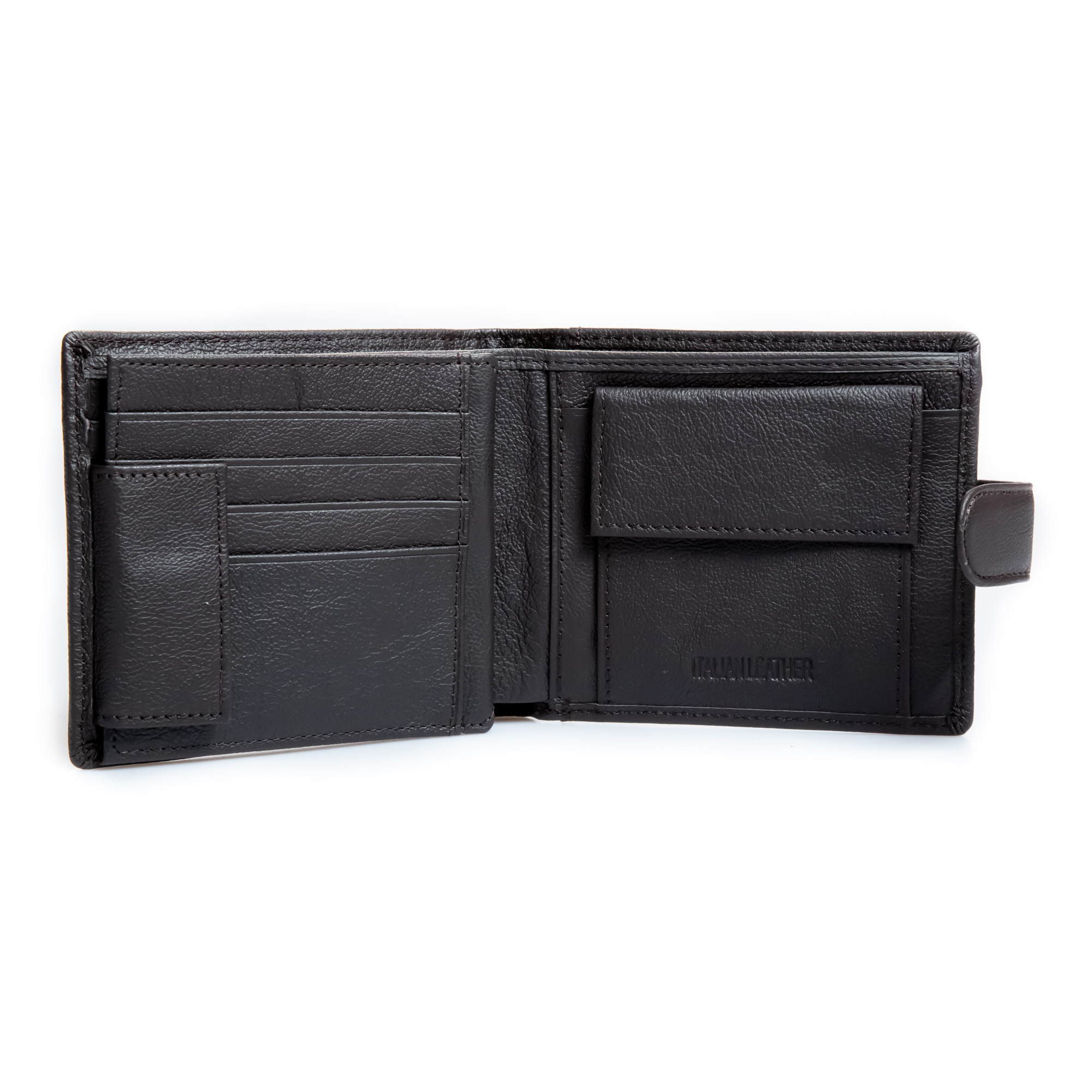 portofel maro din piele