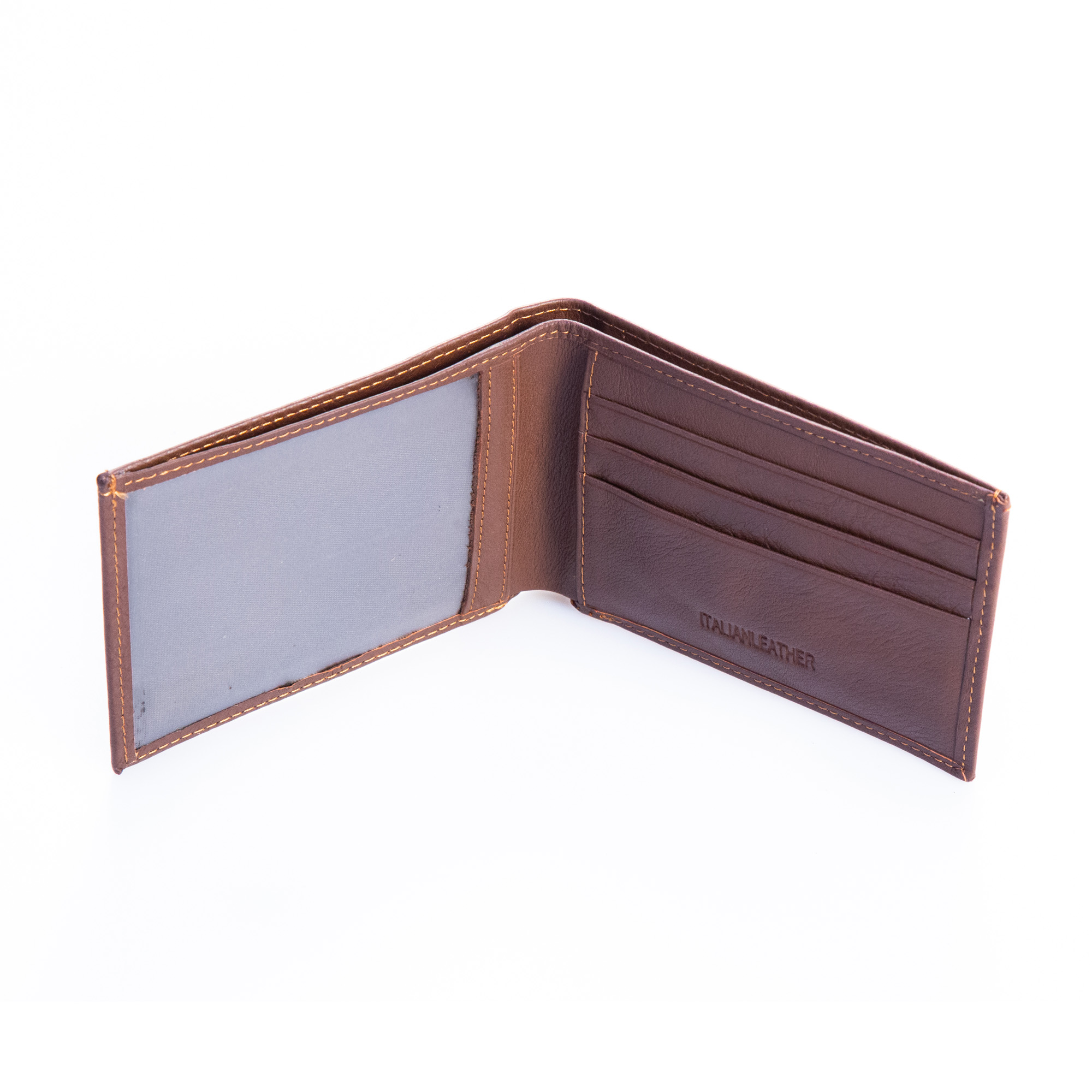 portofel culoare coniac din piele