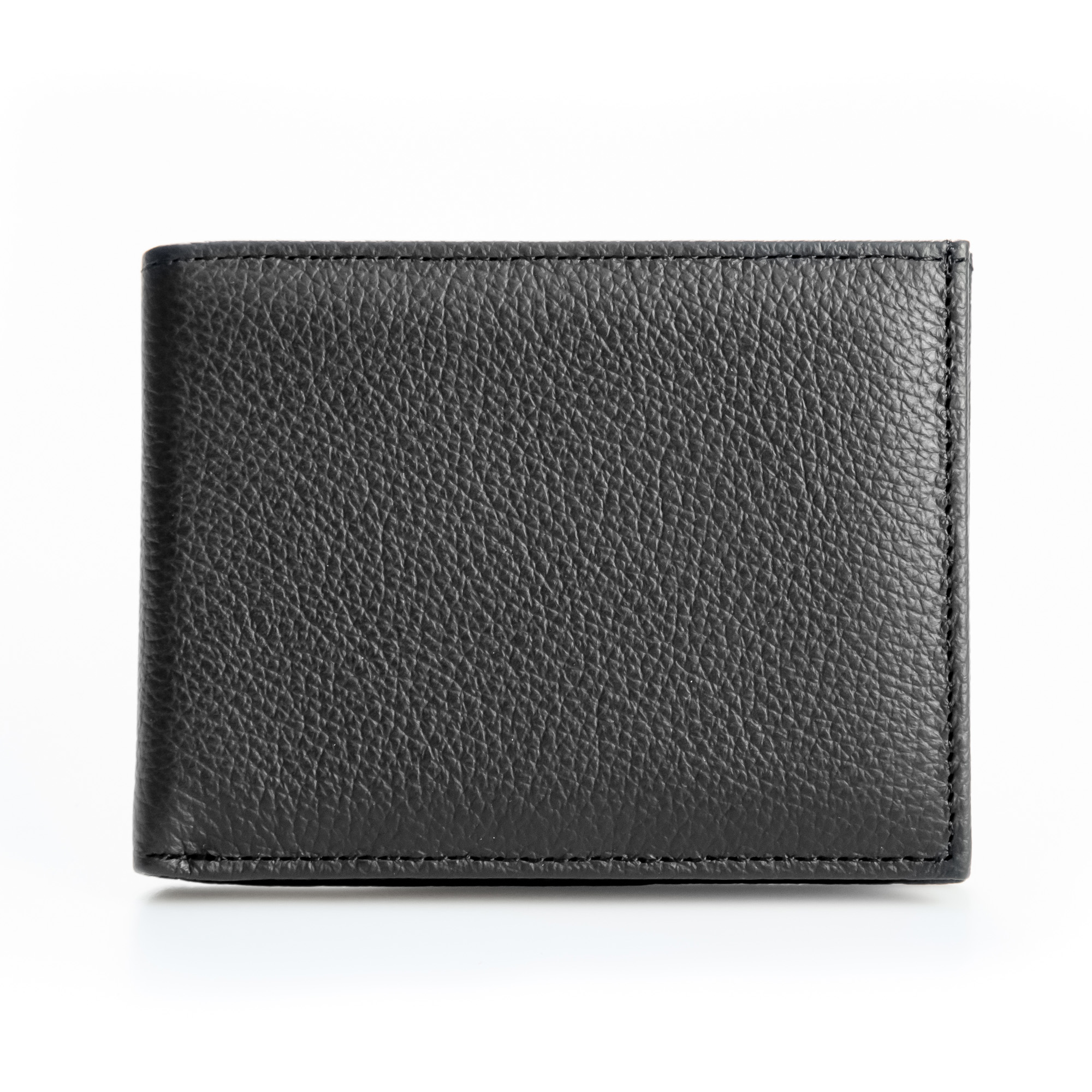 portofel negru din piele