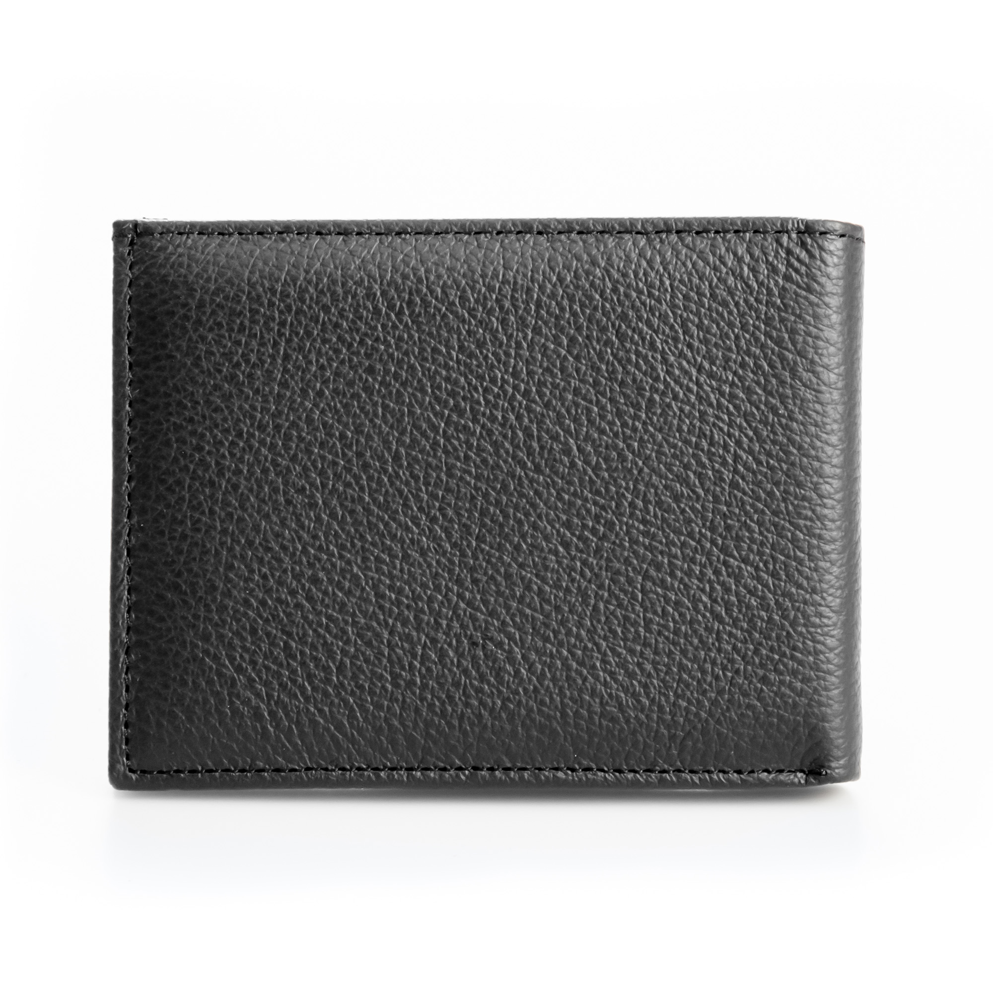 portofel negru din piele